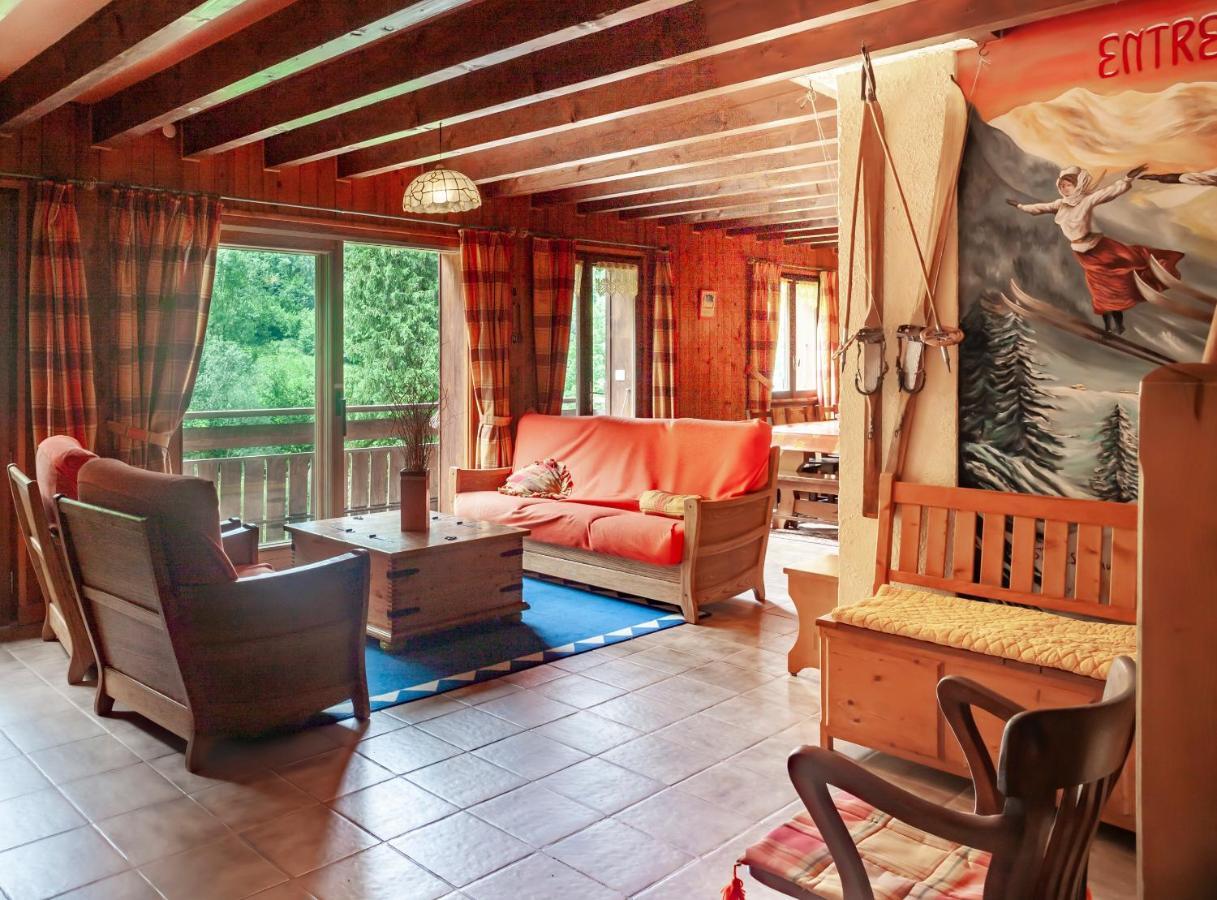 Grand Appartement Proche Gd Bornand Glieres-Val-de-Borne المظهر الخارجي الصورة